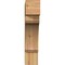 Ekena Millwork Legacy Block Rough Sawn Bracket, Western Red Cedar, 6"W x 24"D x 28"H BKT06X24X28LEC05RWR - alternate 2
